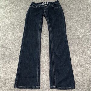 Kimes Ranch Jeans Womens 4/34 Blue Jolene Boot Cut Western Cowgirl USA made